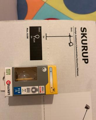 Lampada Ikea SKURUP con lampadina inclusa