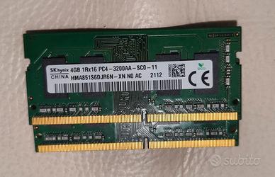 laptop/notebook ddr4 3200mhz ram 