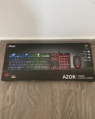 Tastiera  e mouse da gaming trust GXT838