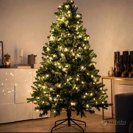 Albero di natale con luci integrate 