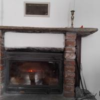 inserto camino in ghisa potenza 12 kw