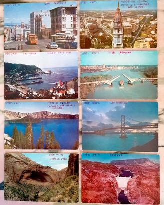 U.S.A. LOTTO 8 CART. ANNI '50 COLOR KODAKCHROME