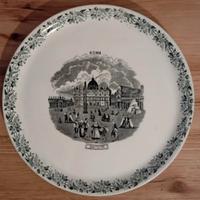 ANTICO PIATTO DA COLLEZIONE "SOC. CER. RICHARD"