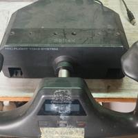 🎮 Set simulatore volo Saitek – 2 yoke + manetta U