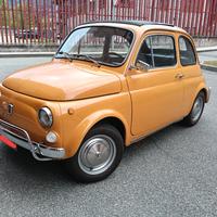 Fiat 500 L epoca Giallo Positano 1970