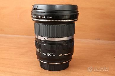 Canon EFS 10-22 F. 3.5-4.5 USM
