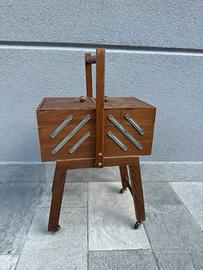 Porta utensili da cucito vintage