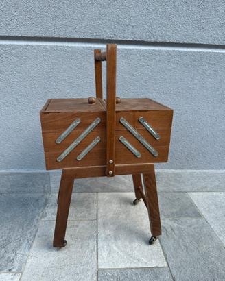 Porta utensili da cucito vintage