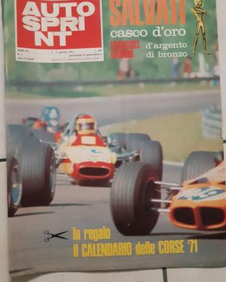 Rivista AUTOSPRINT 1971 annata completa