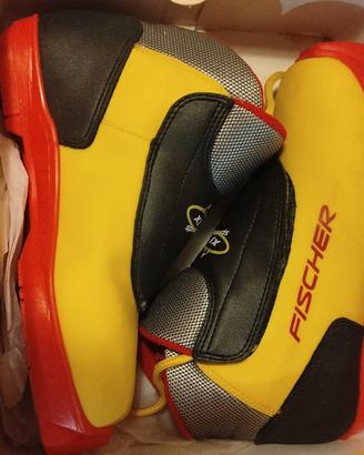 Scarponcini sci fondo Fischer numero 36