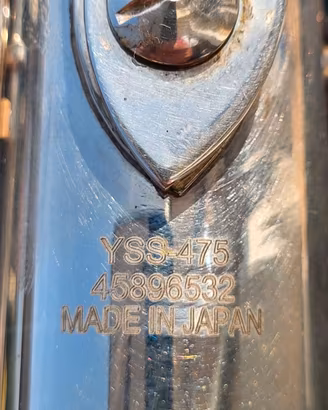 SASSOFONO SOPRANO  COPIA YAMAHA 475 e RICURVO:NUOV