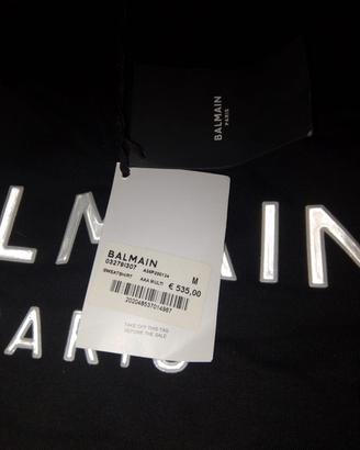 felpa balmain nera