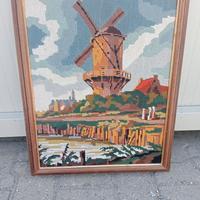 Quadro lavorato a maglia