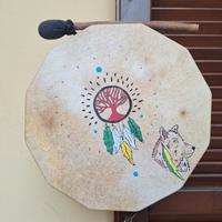 tamburo sciamano + 1 sonaglio