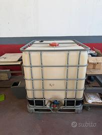 Cisterna 1000 litri acqua o gasolio