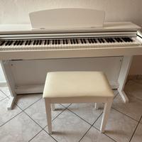 Pianoforte digitale bianco
