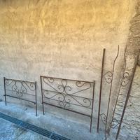 Testiera letto in ferro battuto