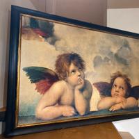 Stampa con cornice angelini raffaello