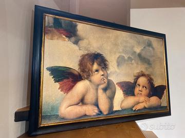 Stampa con cornice angelini raffaello