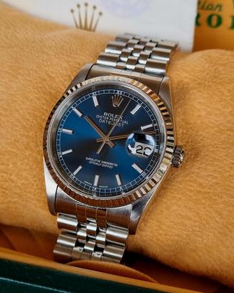 ROLEX DATEJUST 16234 NO FORI 2001 SCAT E GAR