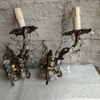 coppia applique anni 60