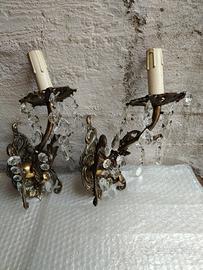 coppia applique anni 60