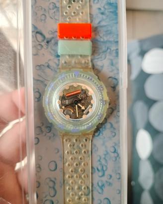 Swatch Scuba Diving 200m  (cinturino trasparente)