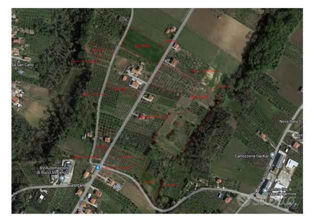 Terreno agricolo con possibilita' edificatorie