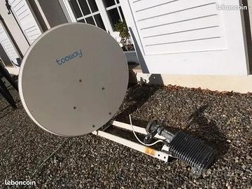 Parabole satellite professionale 