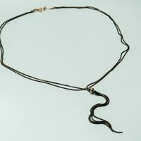 Collana Regolabile Nero & Oro