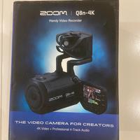 ZOOM Q8n-4K videocamera con microfoni