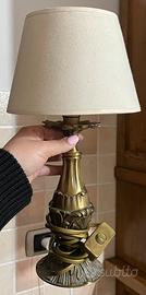 Coppia di Lampade Vintage in Bronzo/Ottone