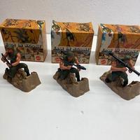 SOLDATINI MATTEL 1975/76 EROI IN AZIONE 11 PEZZI