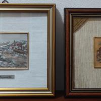 Quadro oro e argento 