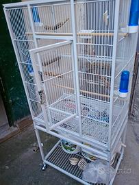 gabbia x canarini ,cardellini ecc 