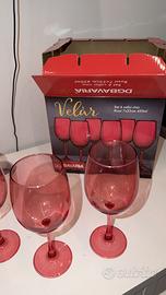 Collezionismo Set 6 Calici di vino Natalizi
