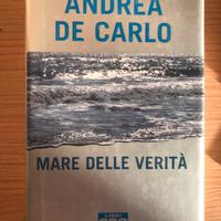 Libro Mare delle verita’ di Andrea de Carlo