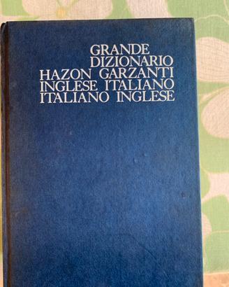 Dizionario ingkese italiano Hazon Garzanti