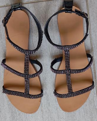 Sandali donna bassi"Prima Riga"-n°39 