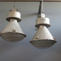 LAMPADA INDUSTRIALE LAMPIONE COMPLETO VINTAGE