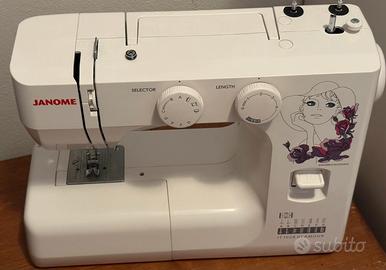 MACCHINA DA CUCIRE  JANOME  IT 1028 GLAMOUR
