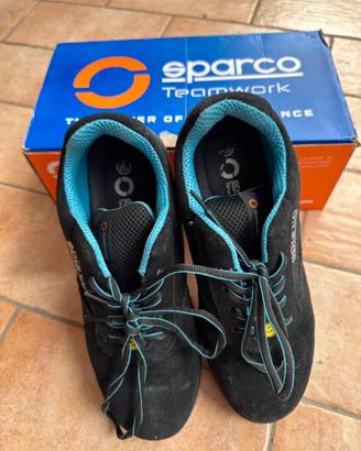 Scarpe antinfortunistiche Sparco n.42 con scatola