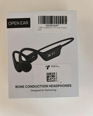 Cuffie piscina sport conduzione ossea