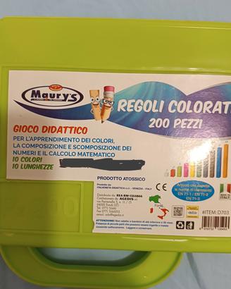 regoli colorati 