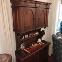 Arredamento completo in noce massello 