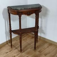 Consolle a Mezzaluna Antica Stile Luigi XVI in Mog
