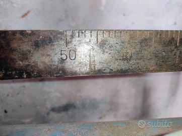 Antica bilancia  Bascula in ferro  50 KG