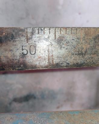 Antica bilancia  Bascula in ferro  50 KG