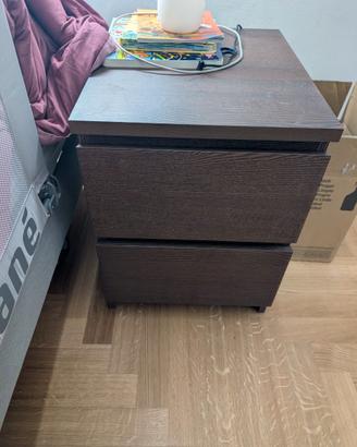 Comodini IKEA MALM con 2 cassetti, 40x55 cm