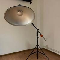 Beauty Dish Walimex pro 70 cm per Aurora Bowens